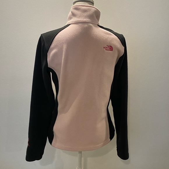 {North Face} pink ribbon RDT fleece jacket - Picture 2 of 4